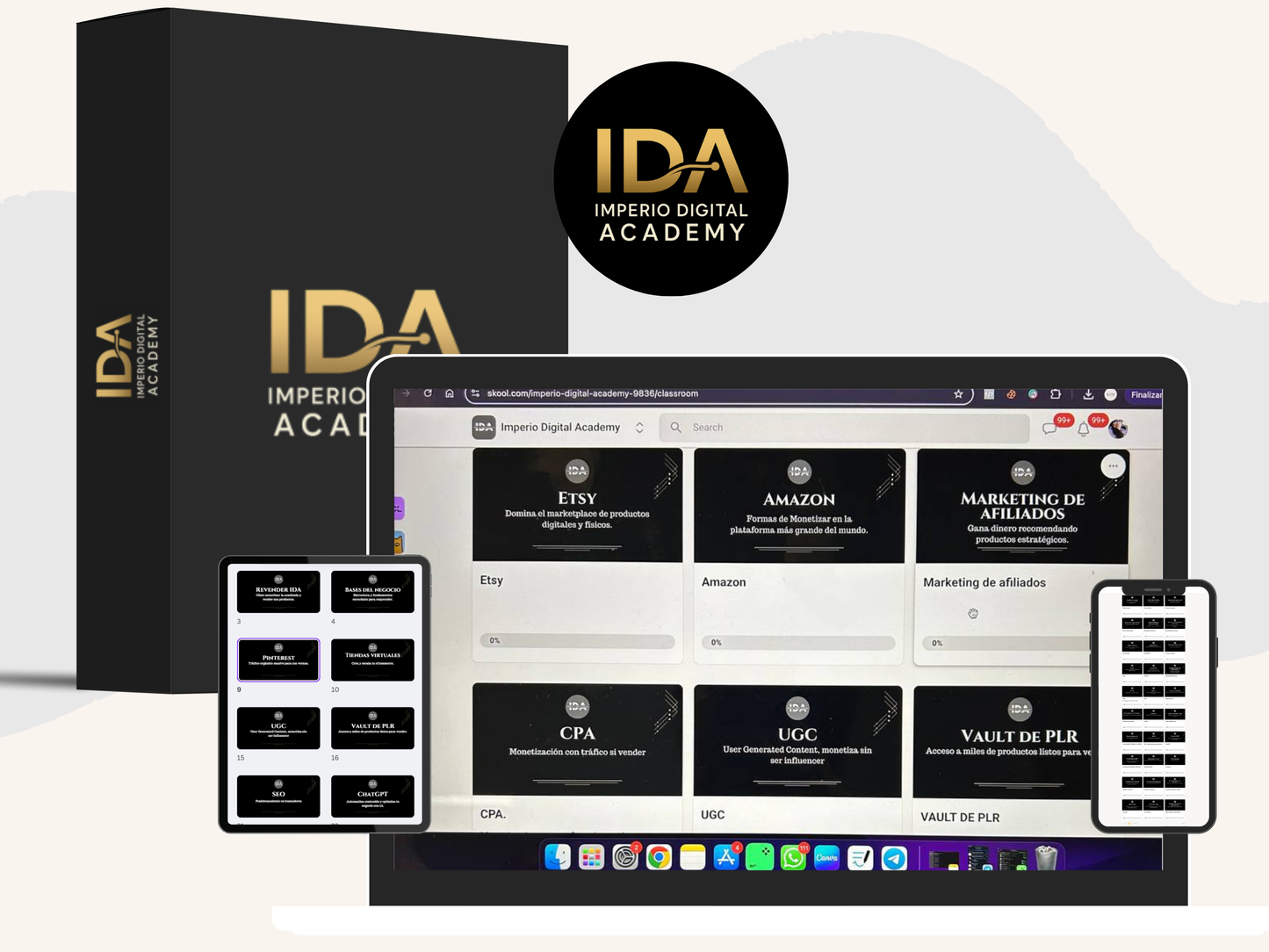 Acceso a Imperio Digital Academy + Licencia de reventa